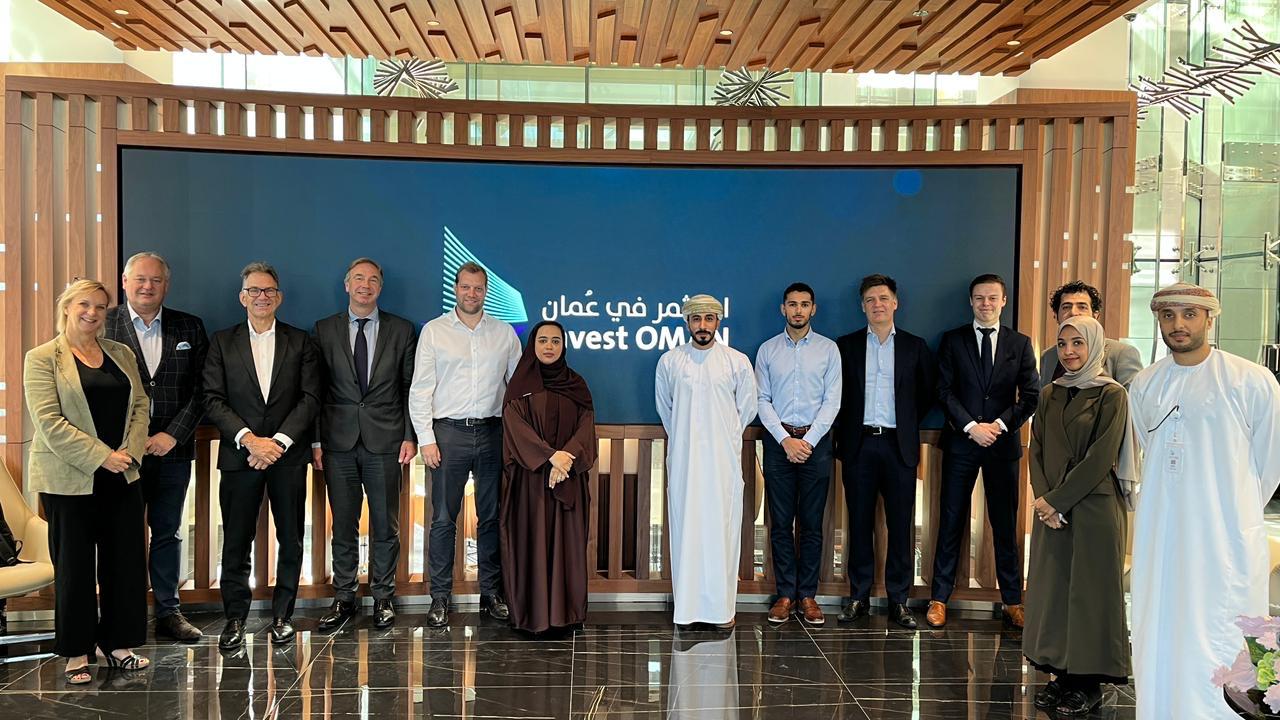 Aivhy team members working with customers in Oman.