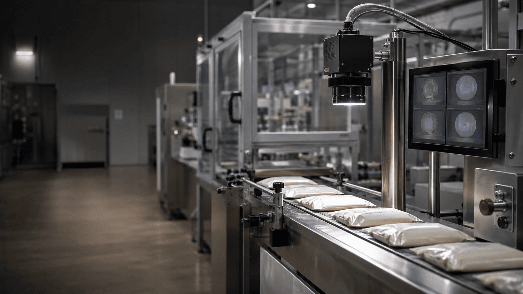 Camera-based inspection supporting quality control on the production floor.